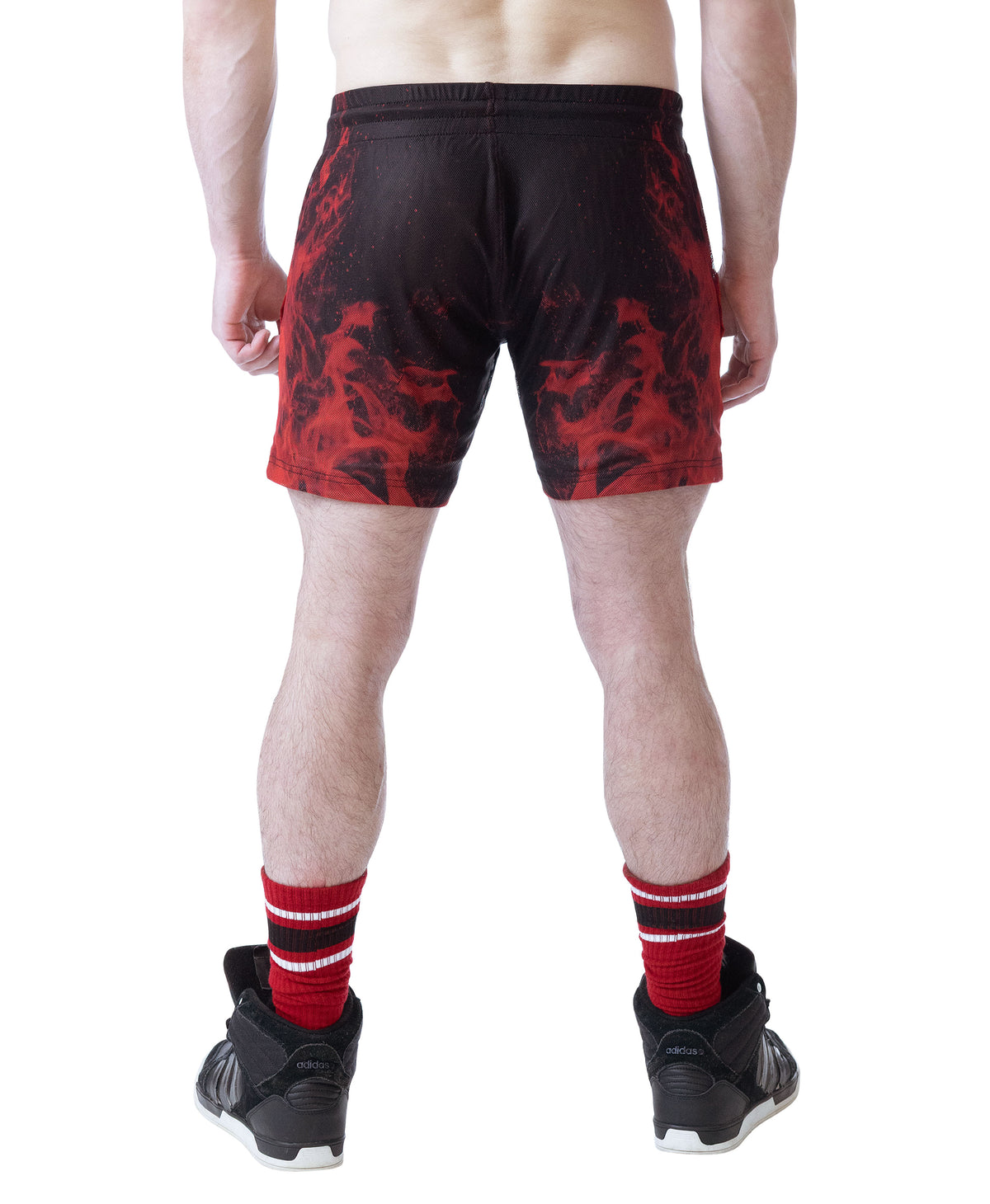Inferno Rugby Short - Flame