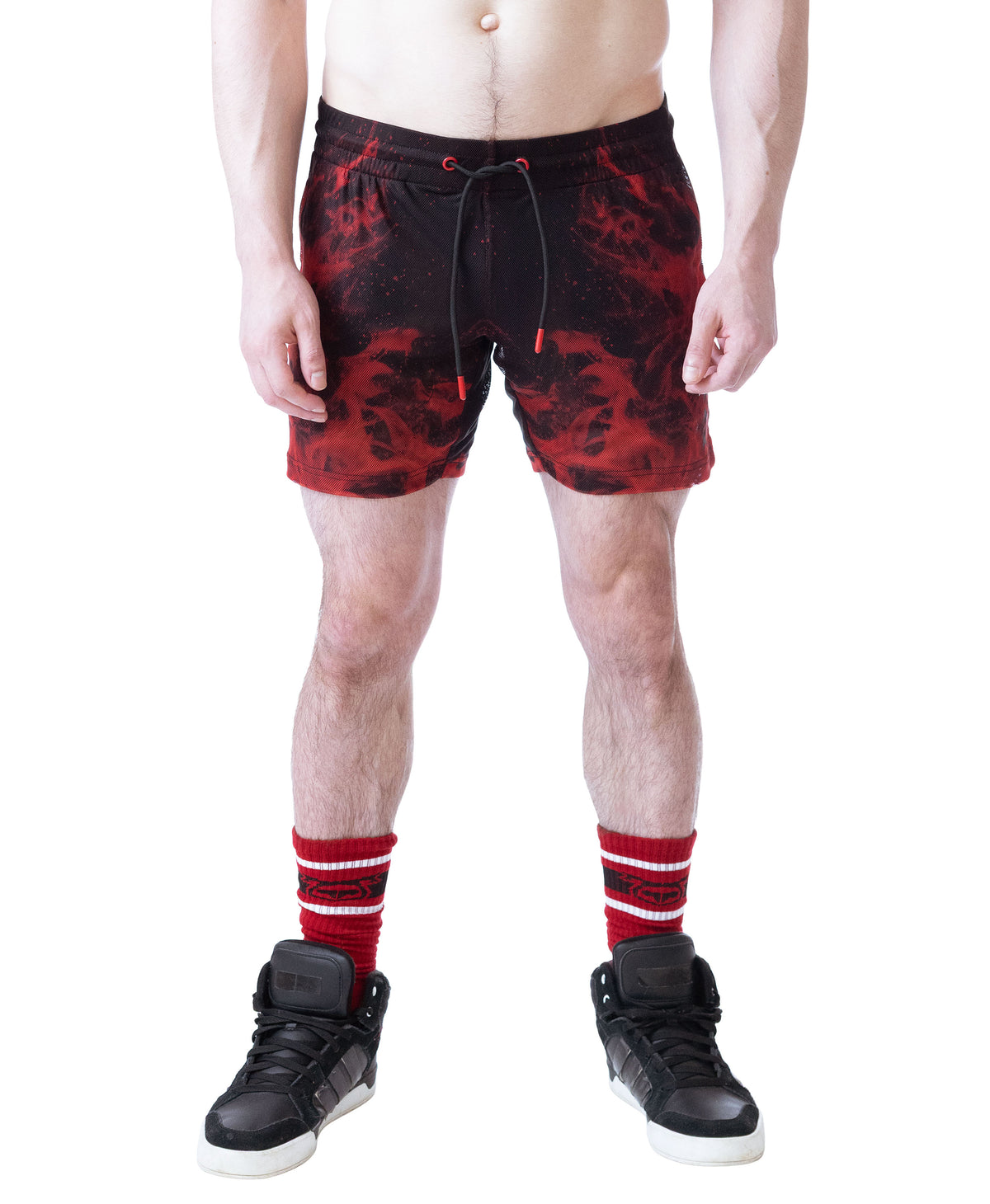 Inferno Rugby Short - Flame