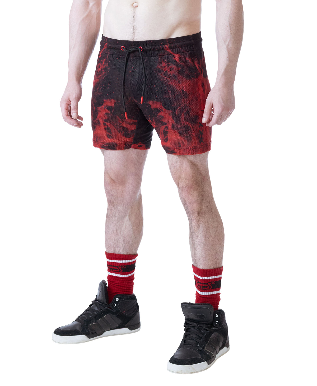 Inferno Rugby Short - Flame