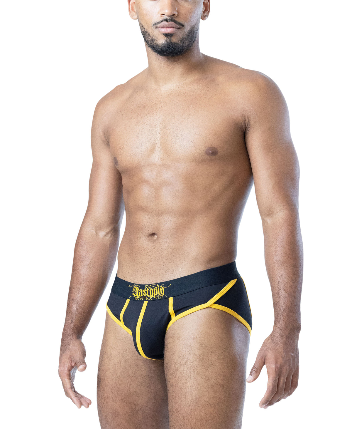 Ink Brief - Black/Cadmium Yellow