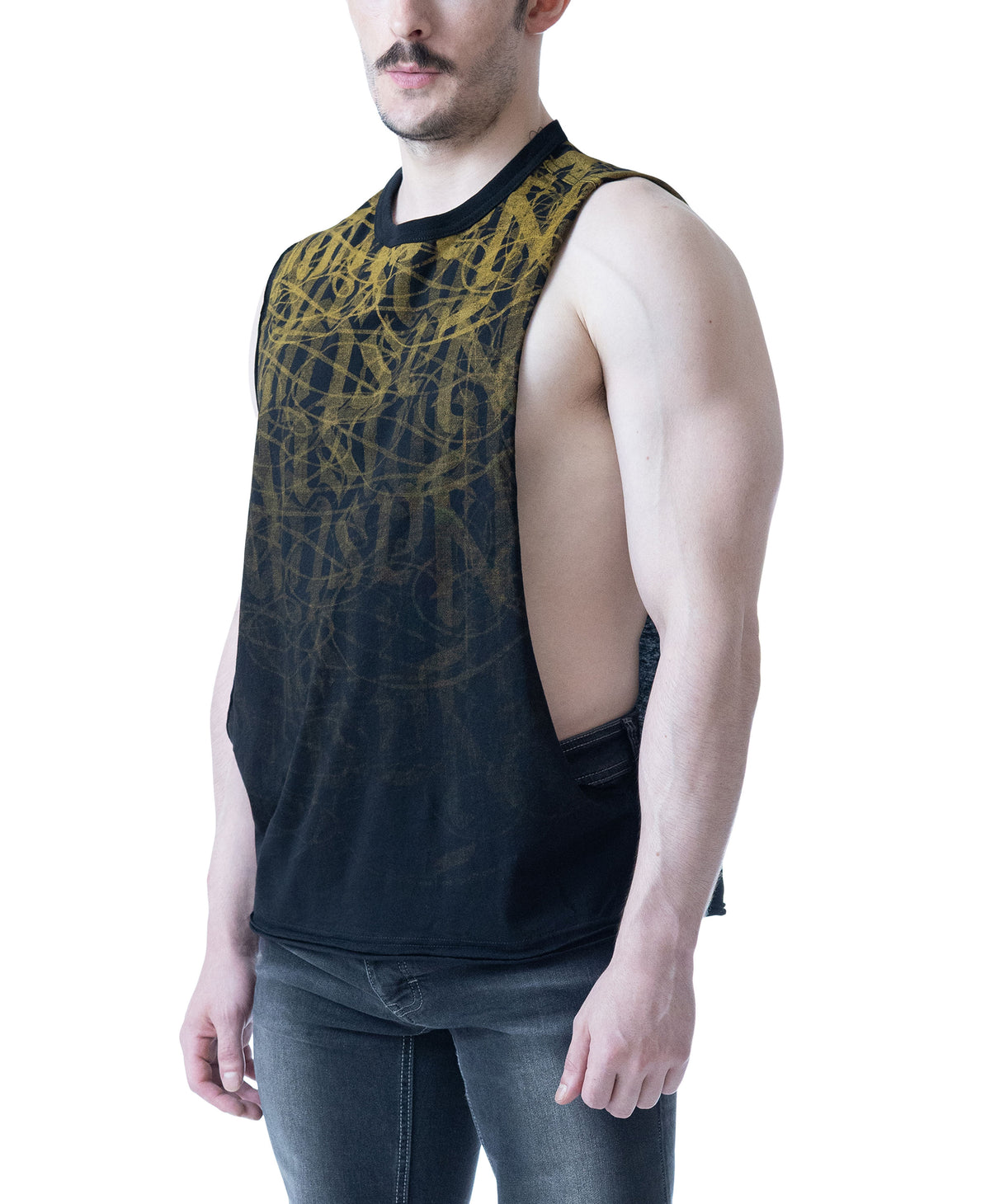 Ink Shredder Tank Top - Black