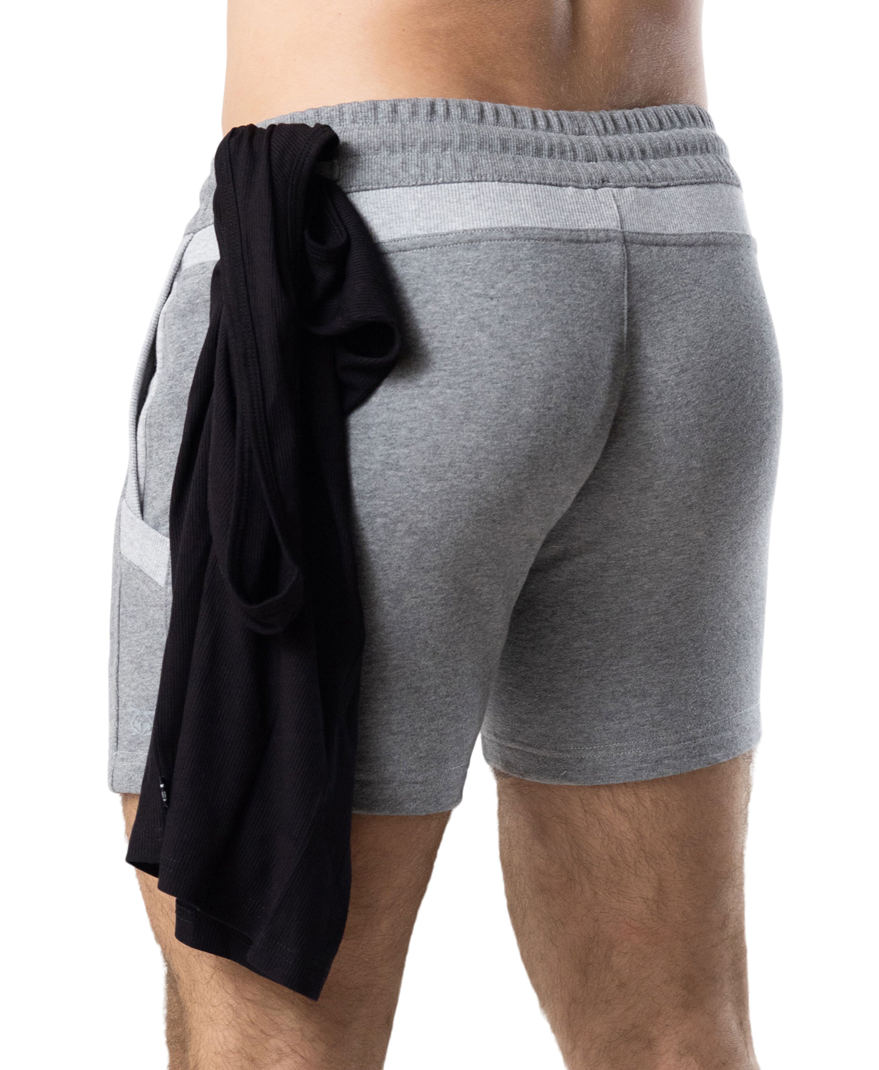 Nexus Rugby Short - Dark Heather/Lt. Heather