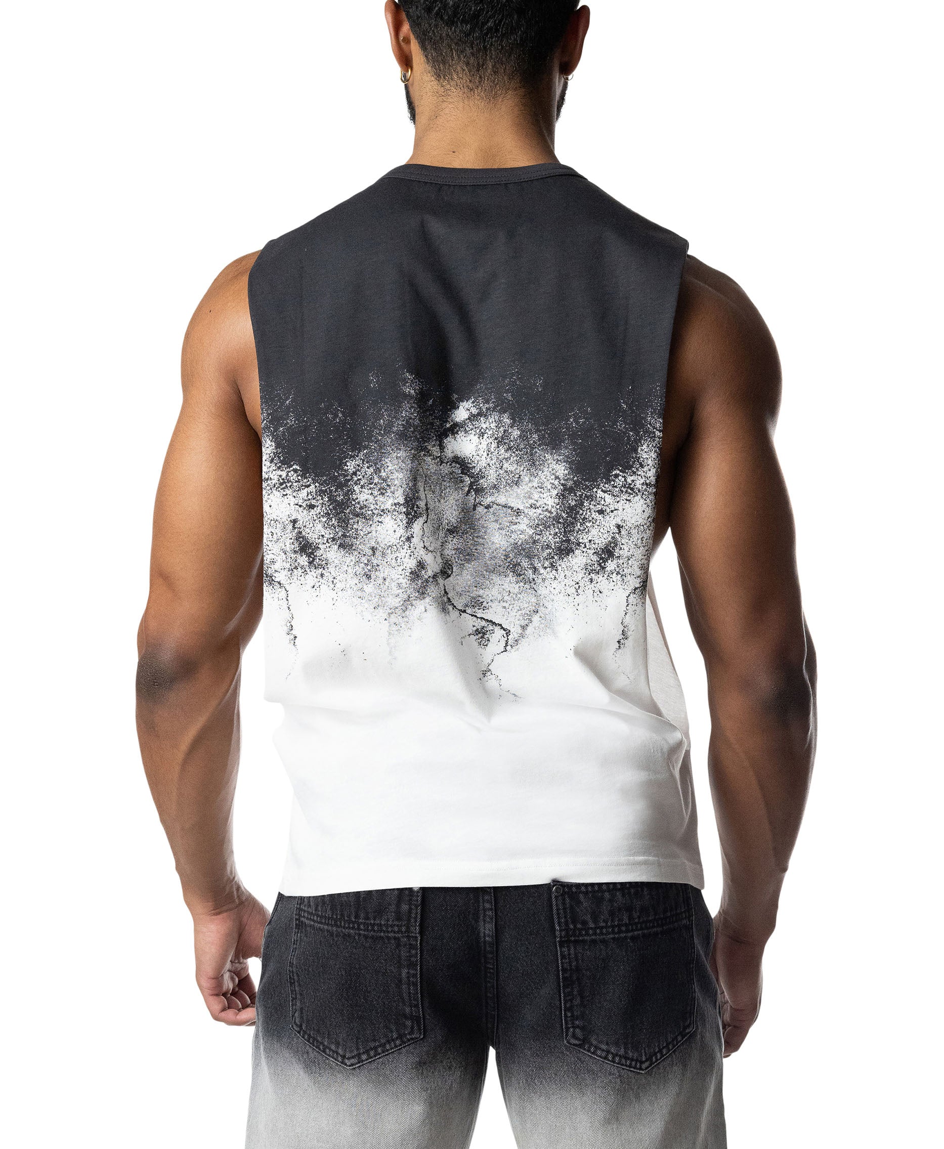 Oxidize Brandmark Shredder Tank Top - Black/White