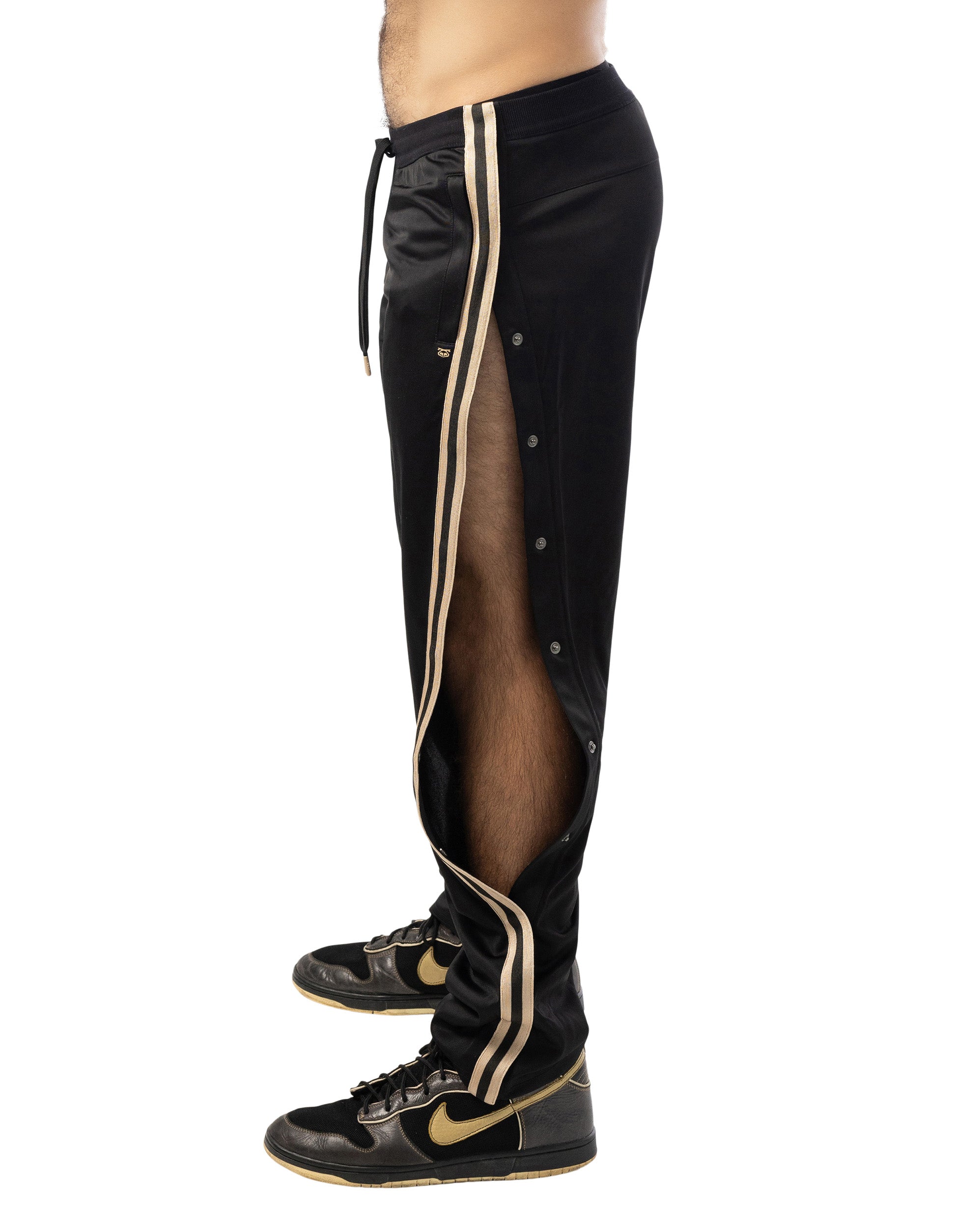 Warm Up Track Pant - Black/Champagne