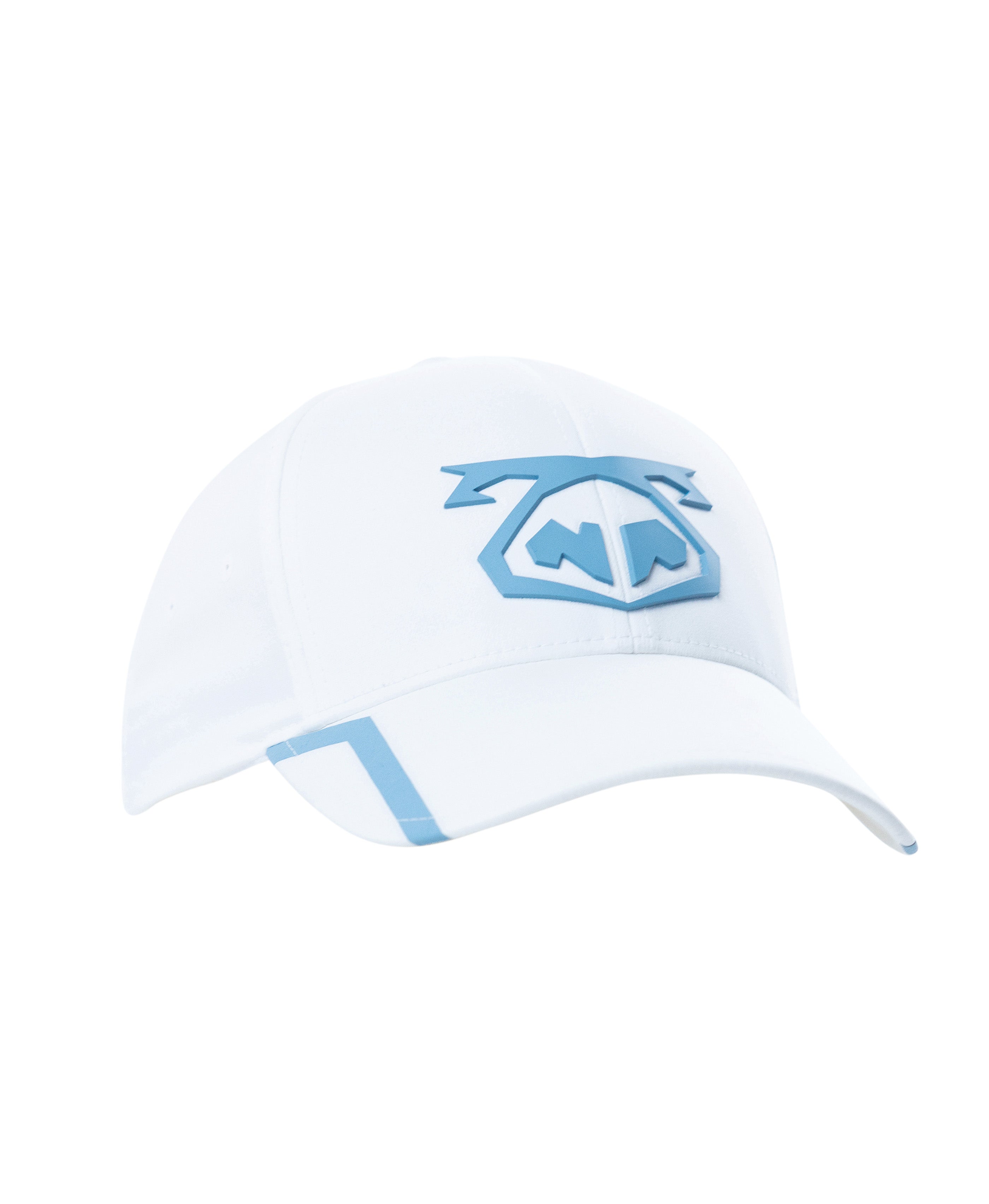 Stride Snout Cap - White/Light Teal