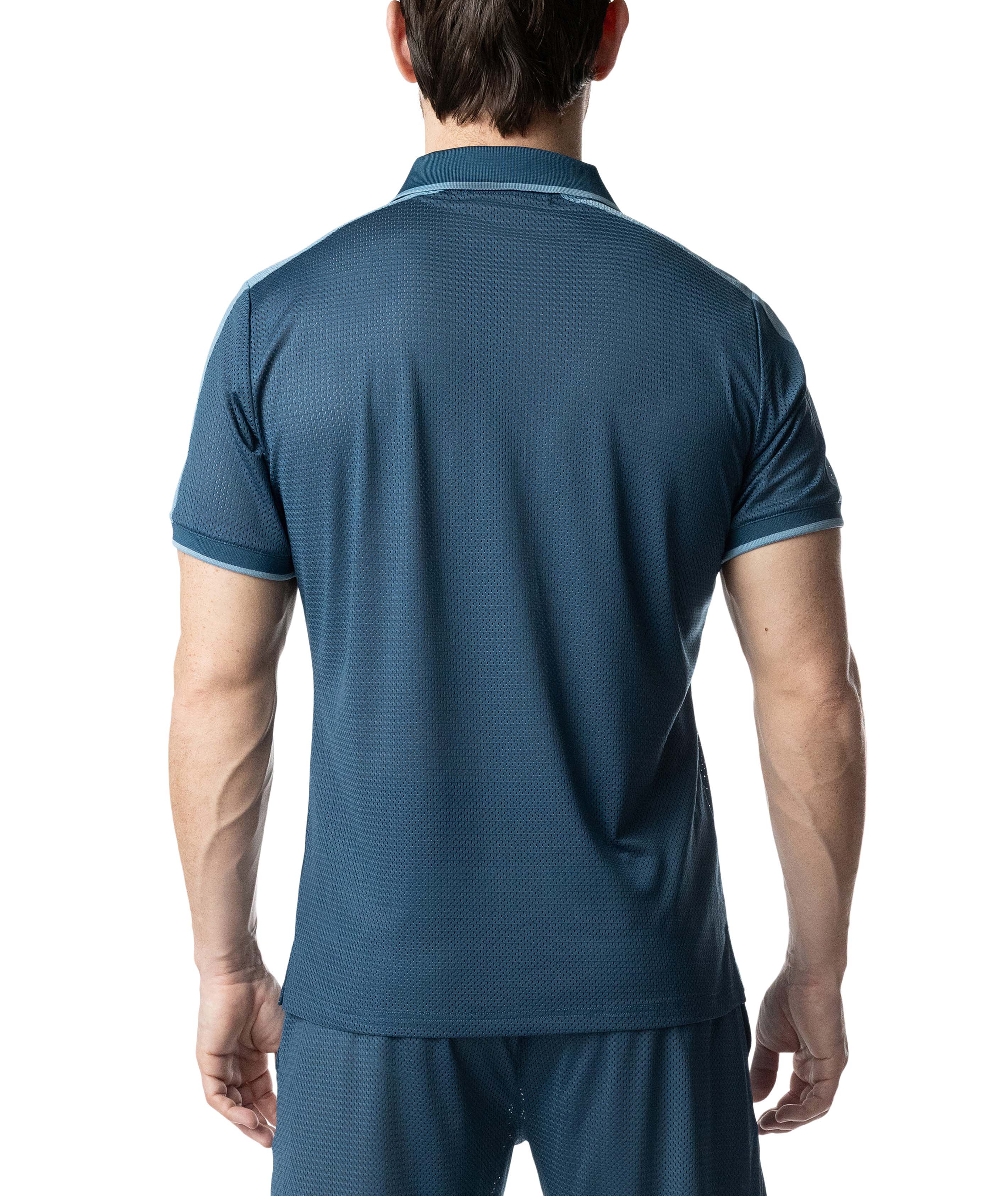 Stride Polo - Dark Teal/Light Teal