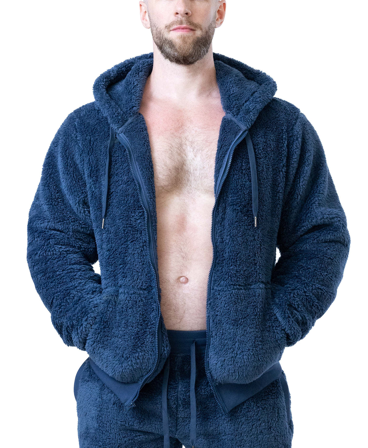 Teddy Hoodie 2.0 - Insignia Blue