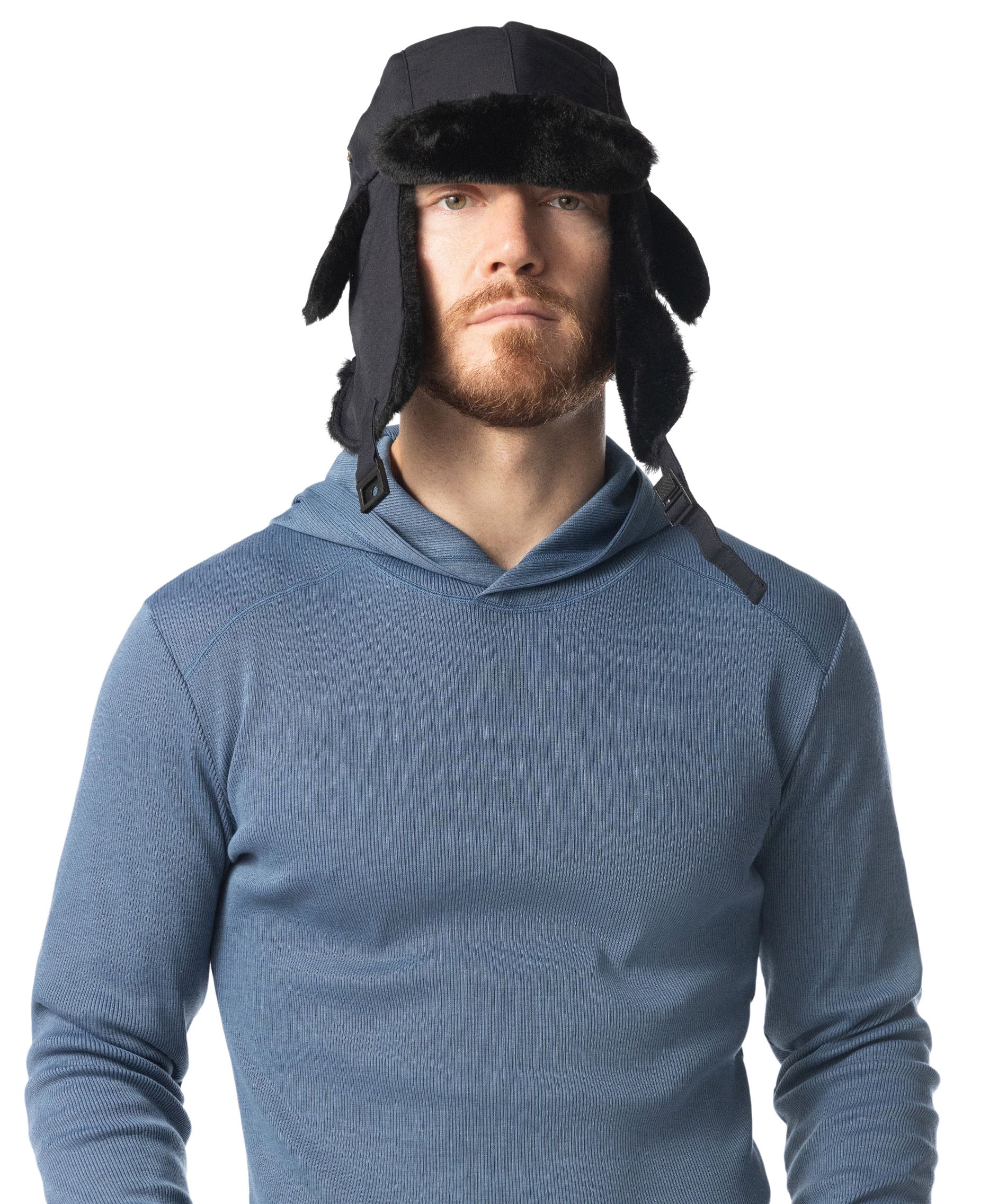 Teddy Trapper Hat - Black