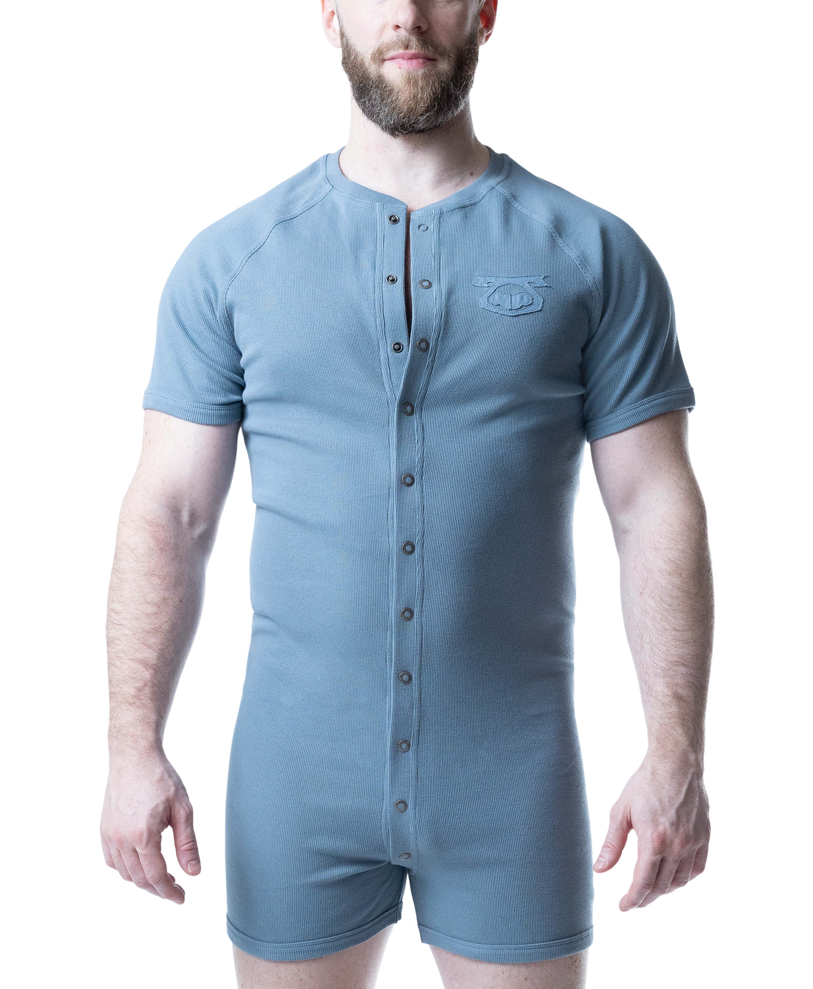 Union Suit Cutoffs - Mirage Blue