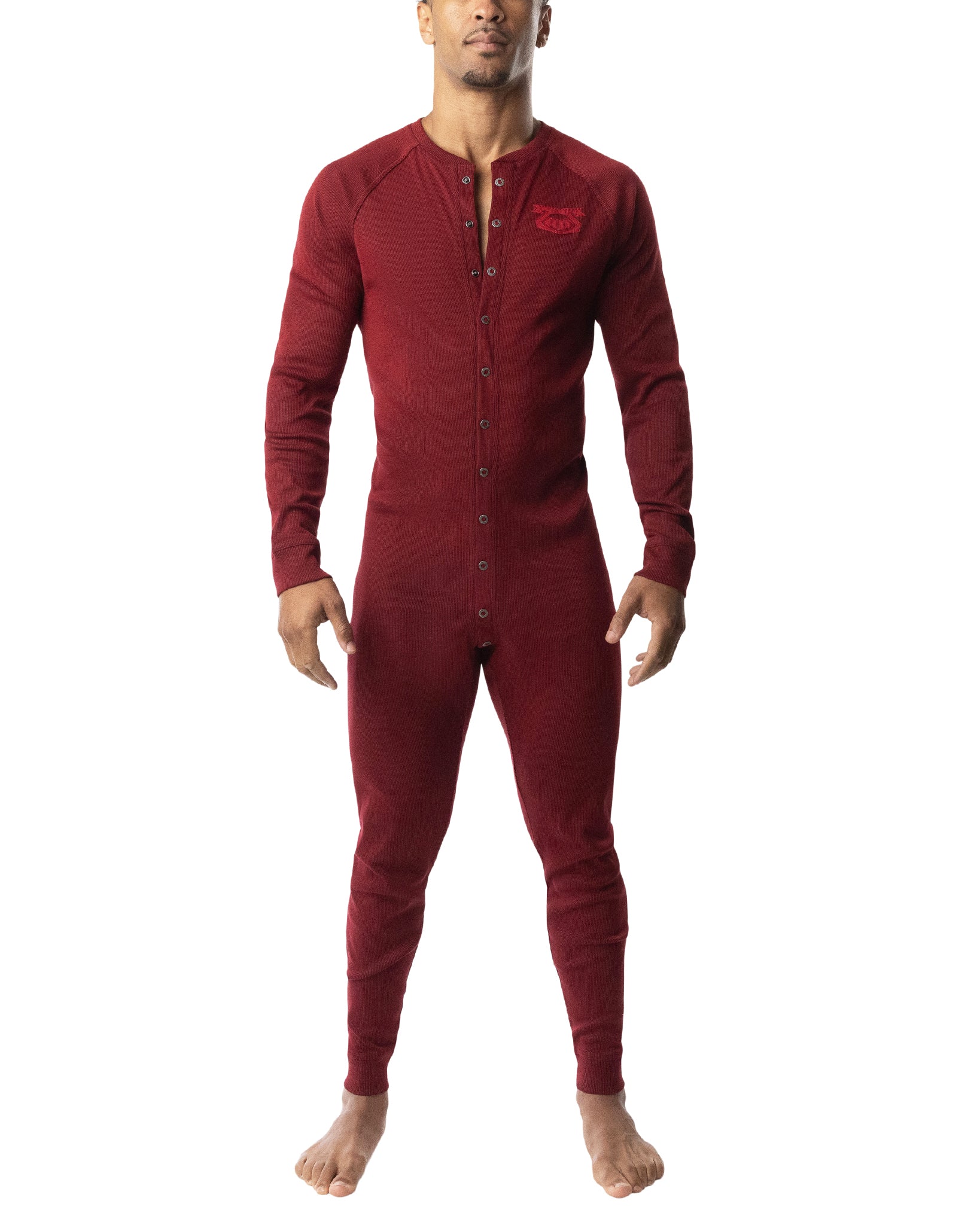 Union Suit 2.0 - Red/Black