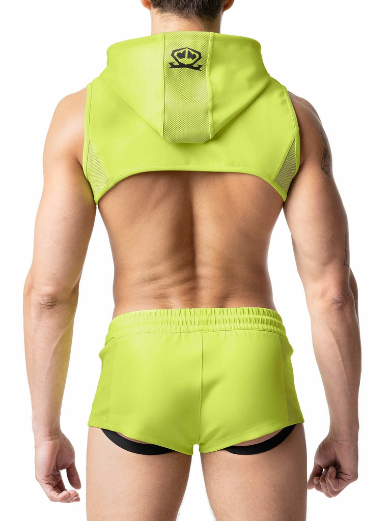 Acid Hooded Crop Top - Nasty Pig