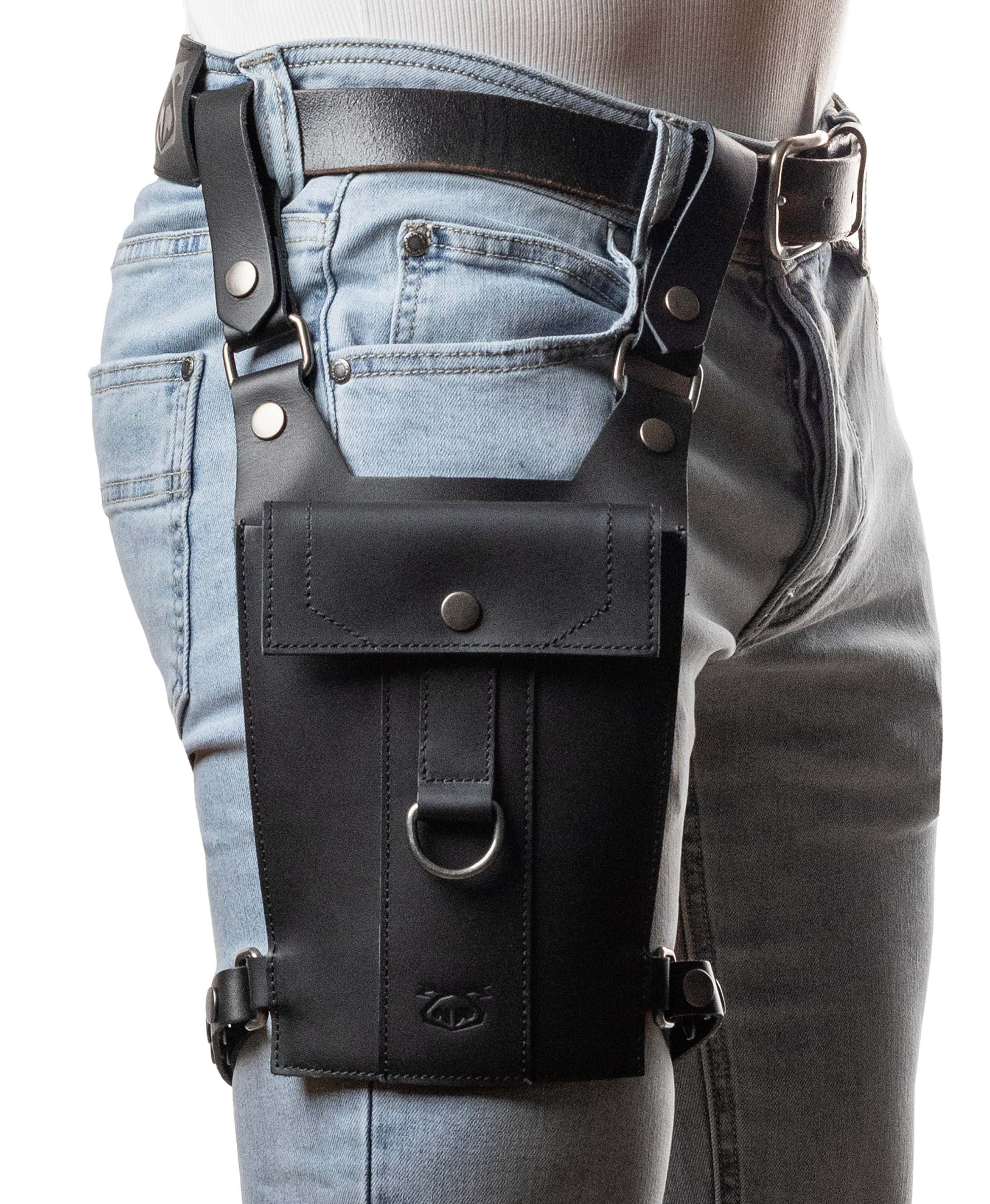 Anvil Leather Leg Harness