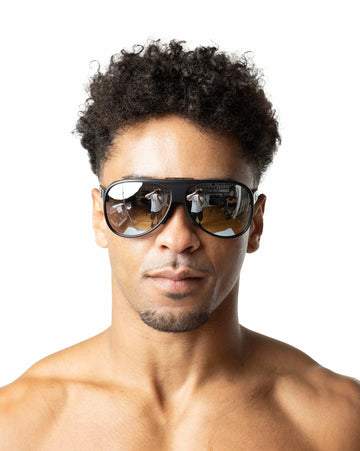 Flip Aviator Sunglasses - Nasty Pig