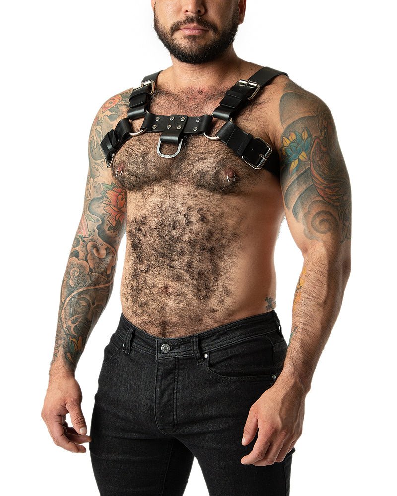 Anvil Leather Bulldog Harness - NastyPig