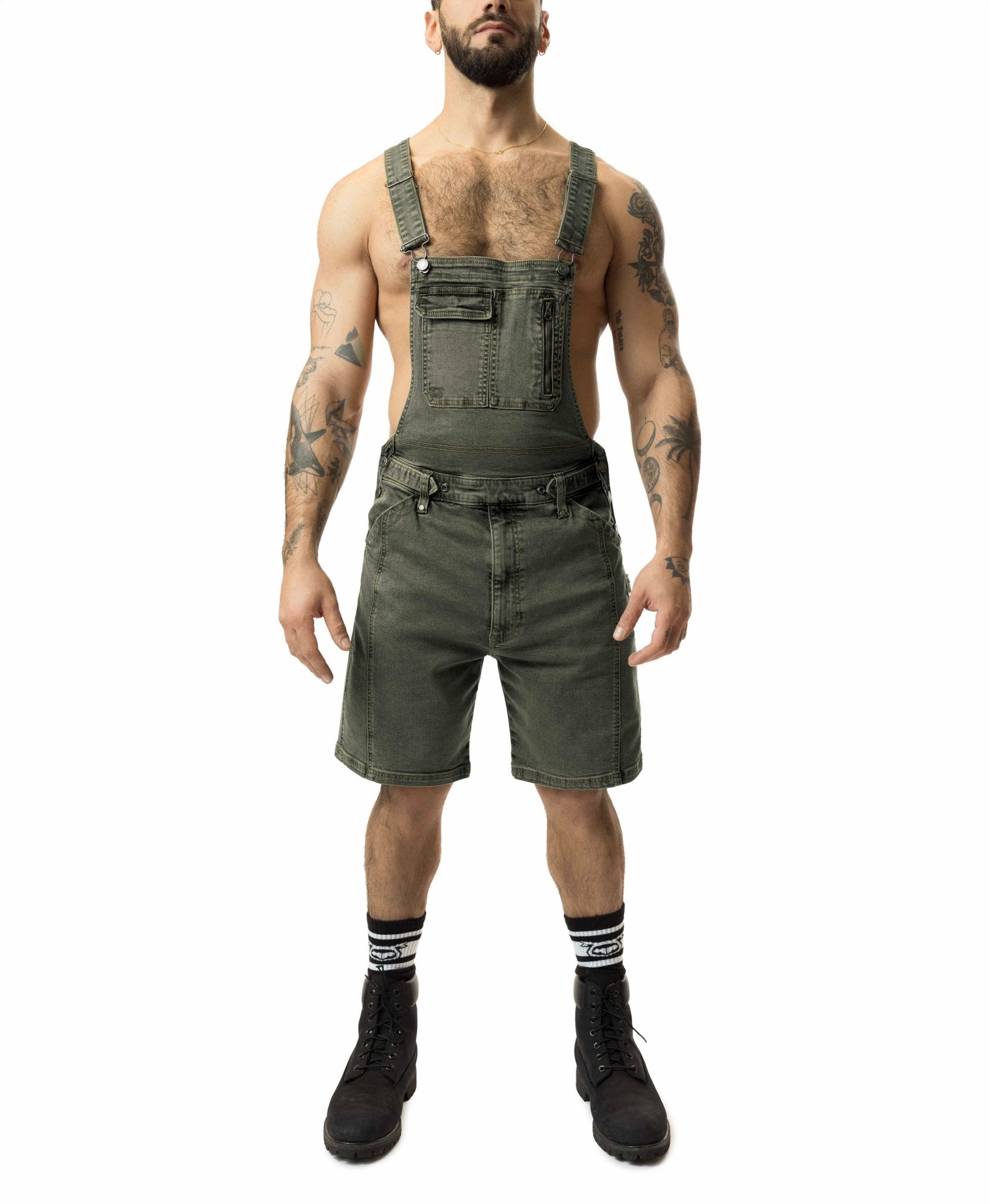 XXX Overall Short - Nasty Pig